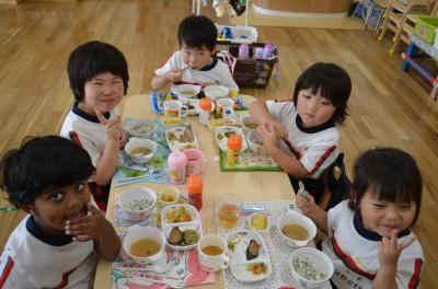 給食おいしい～