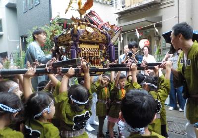 かっぱ祭り・お神輿町内巡行