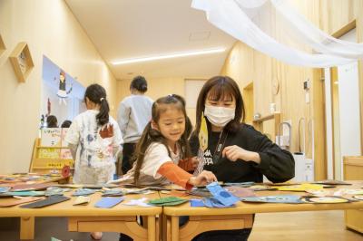 滋賀県大津市大萱1-16-4　リモーネ1Fにある、保育のお仕事求人